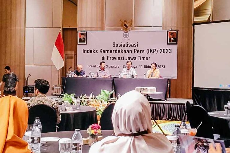 Sosialisasi IKP 2023 di Hotel Dafam Signature Surabaya, Rabu (11/10/2023)