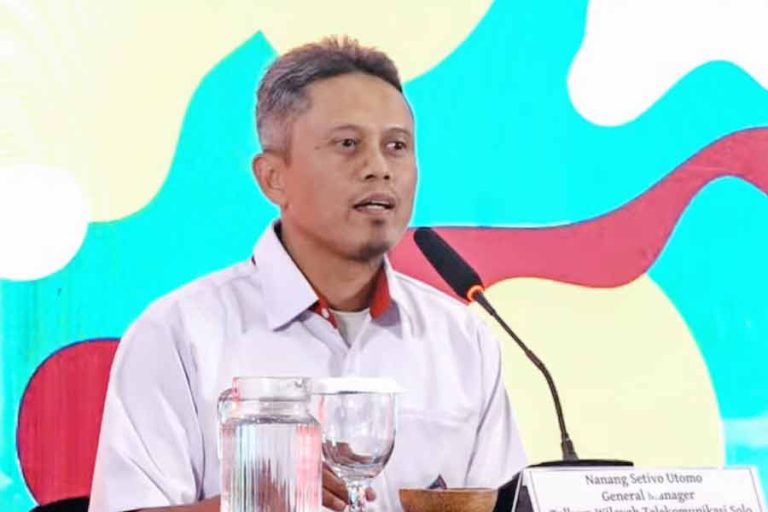 General Manager Telkom Wilayah Telekomunikasi (Witel) Solo, Nanang Setyo Utomo