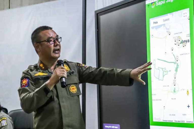 Kepala Satpol PP Kota Surabaya, M Fikser