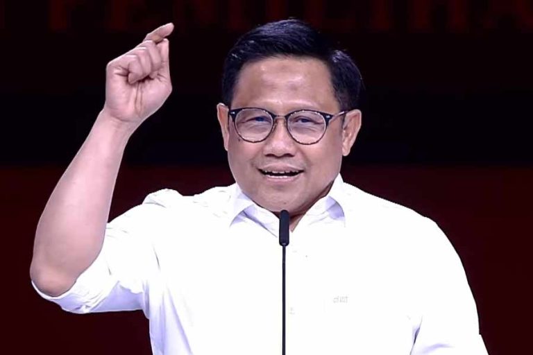 Muhaimin Iskandar dalam acara debat cawapres 2024