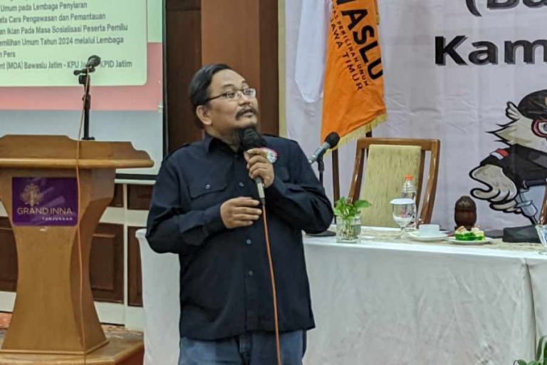 Ketua KPID Jawa Timur, Immanuel Yosua Tjiptosoewarno