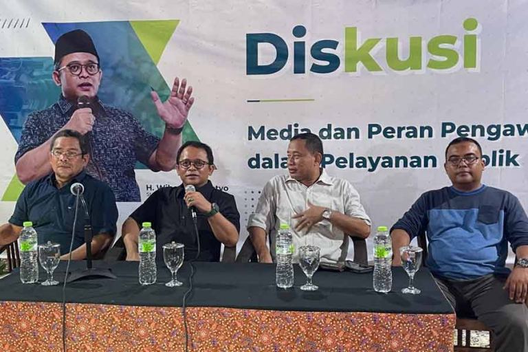 Diskusi Media dan Peran Pengawasan Layanan Publik di Magelang, Jawa Tengah (foto: Dok Kemenag)